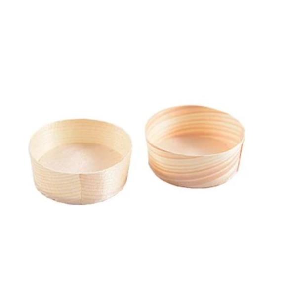 Miski do sosu fingerfood / drewniane / 5