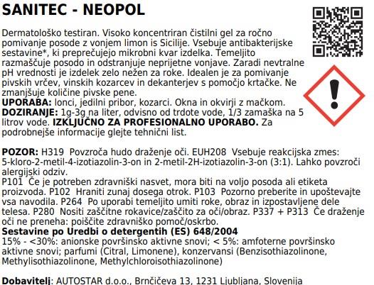 Płyn do mycia naczyń Neopol / 1000ml