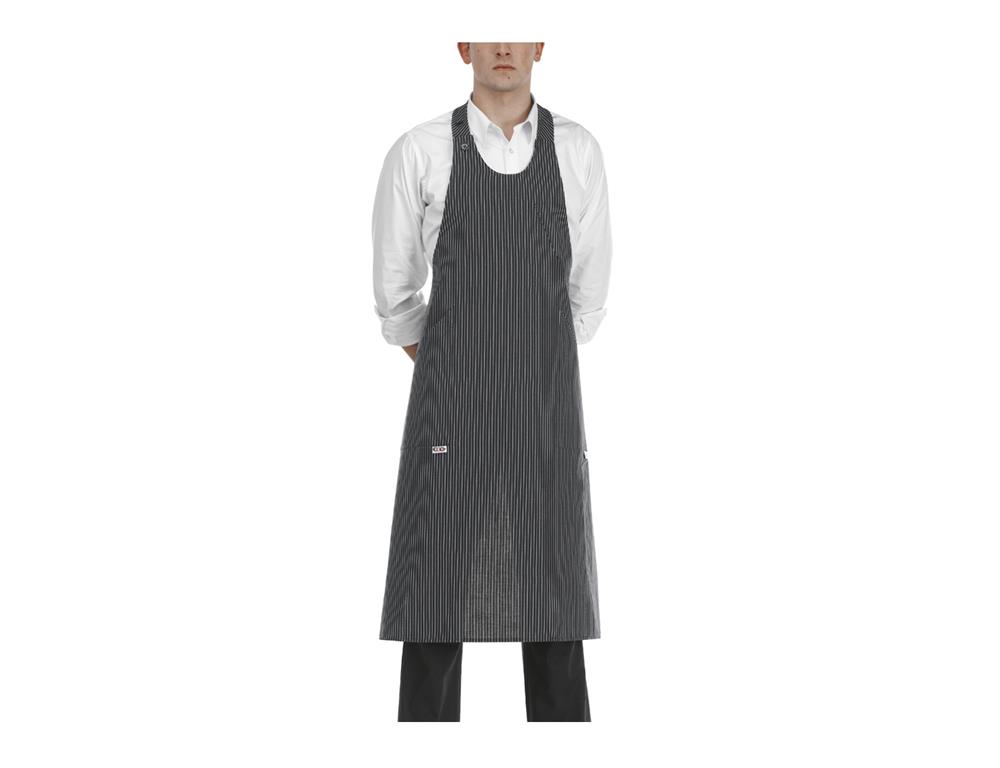 Fartuch / Sommelier / 100x95cm / szary w