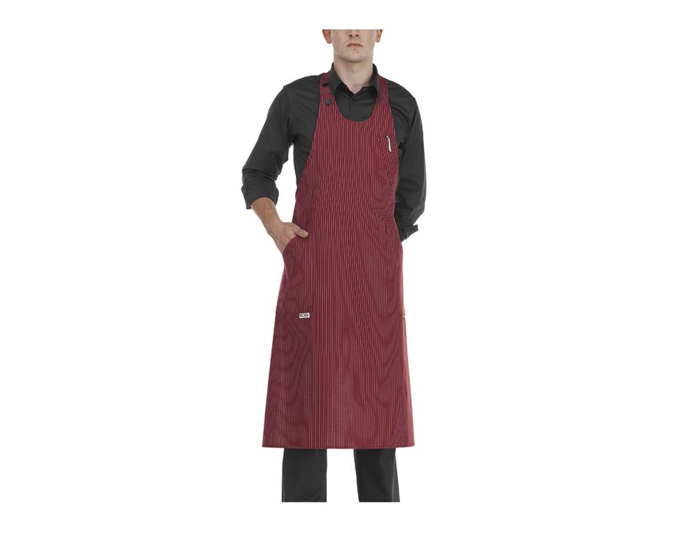 Fartuch / Sommelier / 100x95cm / bordowy