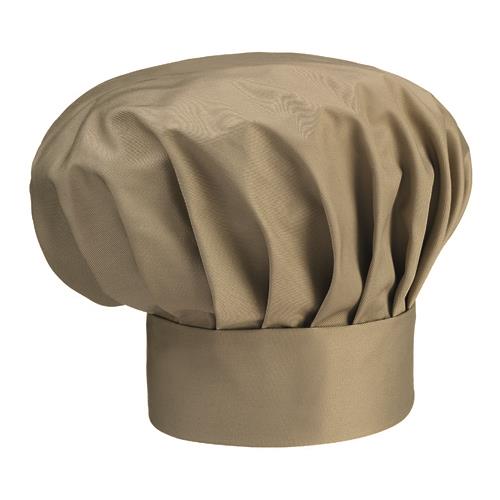 Czapka szefa kuchni / wysoka / khaki / 2
