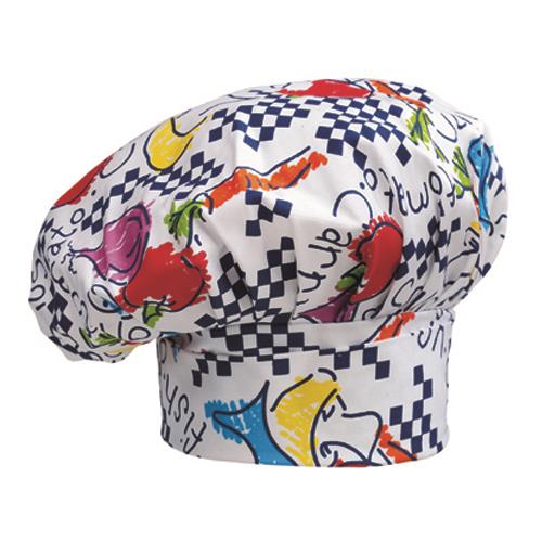 Czapka kucharska / wysoka / fantazyjna /
