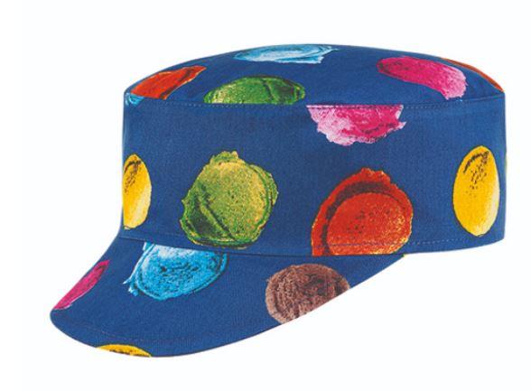Czapka szefa kuchni / Z daszkiem / lody