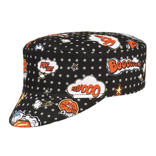 Czapka szefa kuchni / Z daszkiem / pop-a