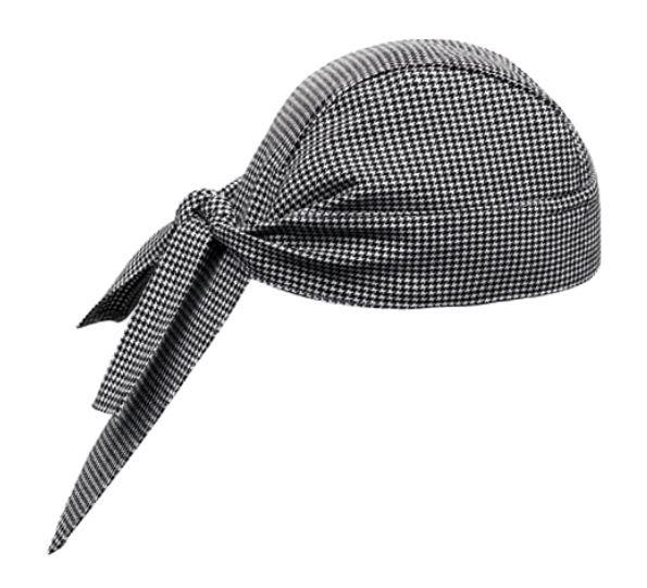 Czapka szefa kuchni / bandana / pepita /