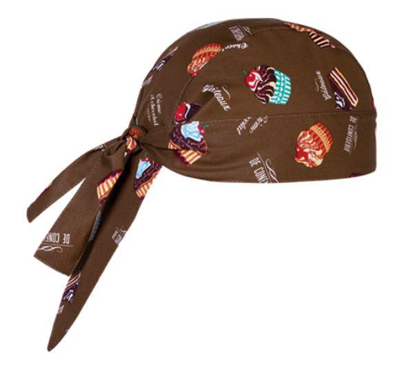 Czapka szefa kuchni / bandana / słodycze