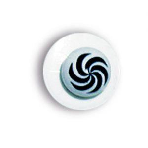 Guziki zapasowe/ białe spiralne / 12 szt