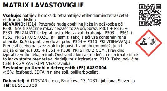Płyn do zmywarki Lavastoviglie / Matrix