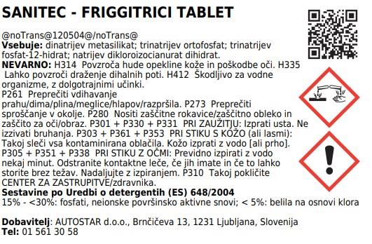Tabletki do czyszczenia frytkownicy / 50