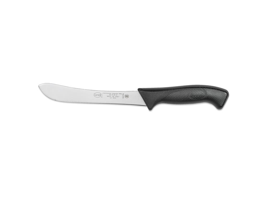 Nóż rzeźnicki / 18 cm / Scimitar / Skóra