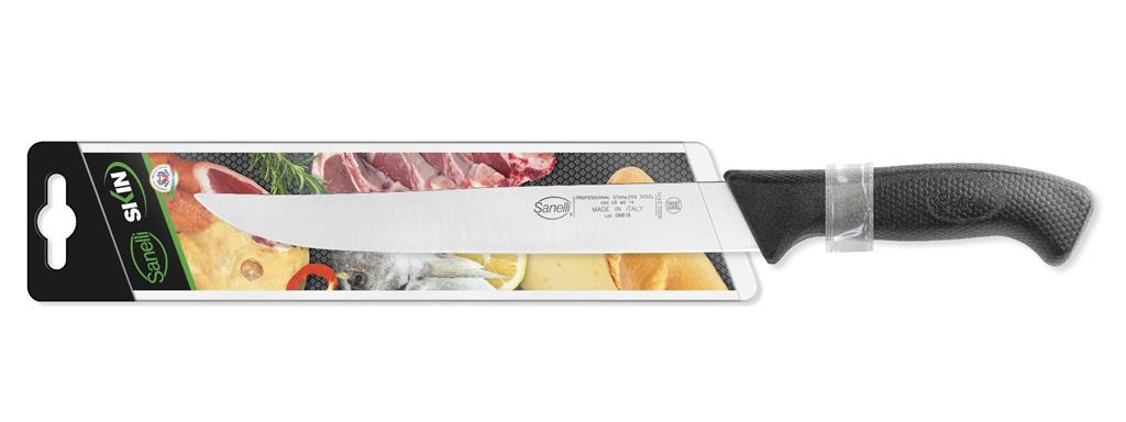 Nóż do pieczeni / 24 cm / Skóra