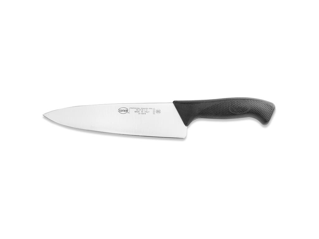 Nóż kuchenny / 21 cm / Skóra