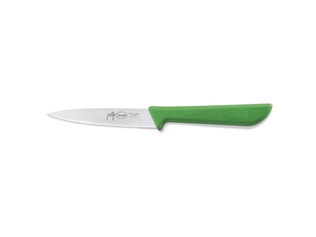 Nóż do warzyw / 11 cm / zielony / Jolly