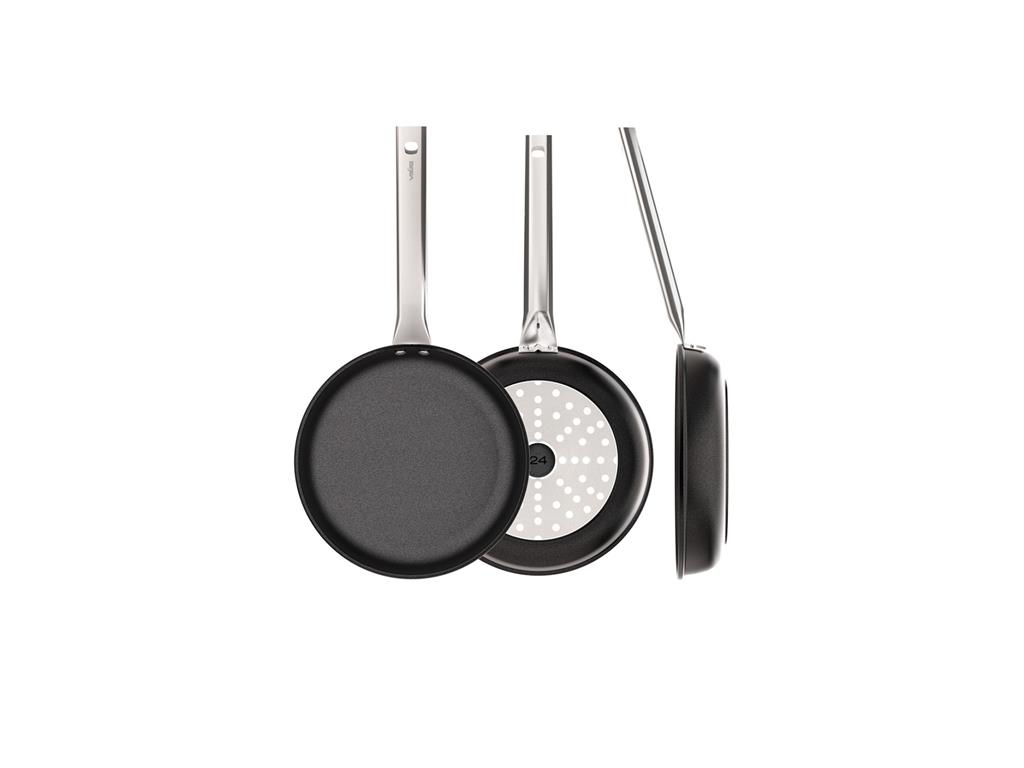 Patelnia aluminiowa / 24 cm / 3 mm / nie