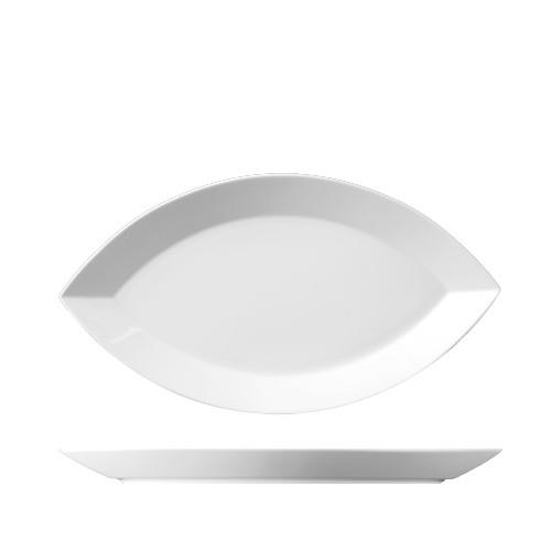 Talerz owalny rzeczywisty / 39x21cm / 1