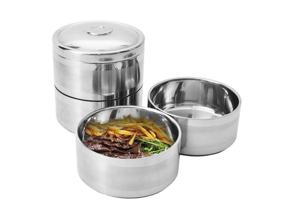 Lunchbox termiczny / 4-częściowy / 16x7c