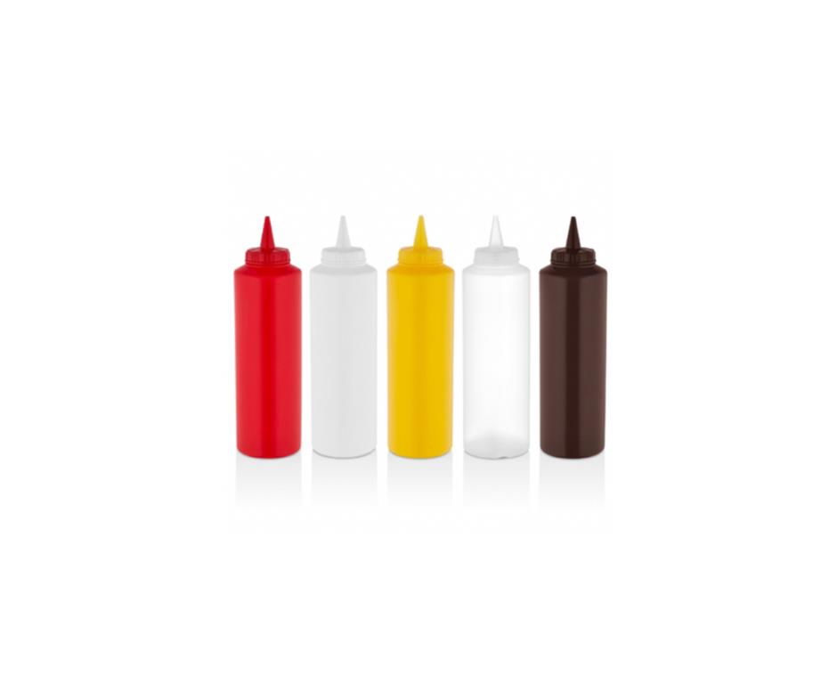 Dozownik do sosu / 250ml / żółty