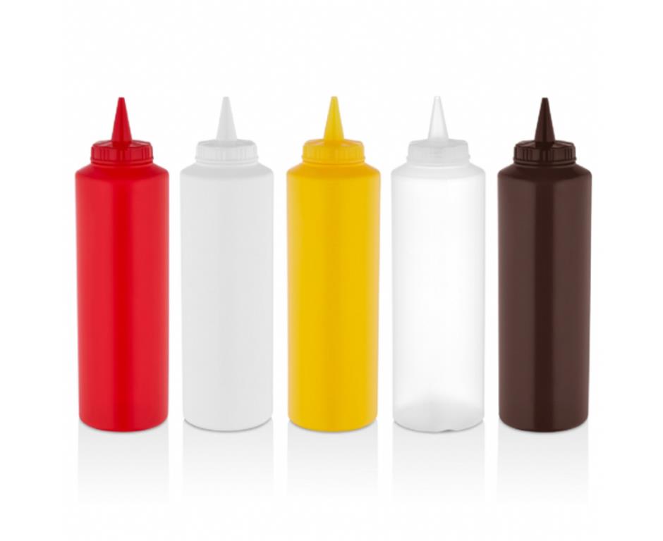 Dozownik do sosów / 750ml / żółty