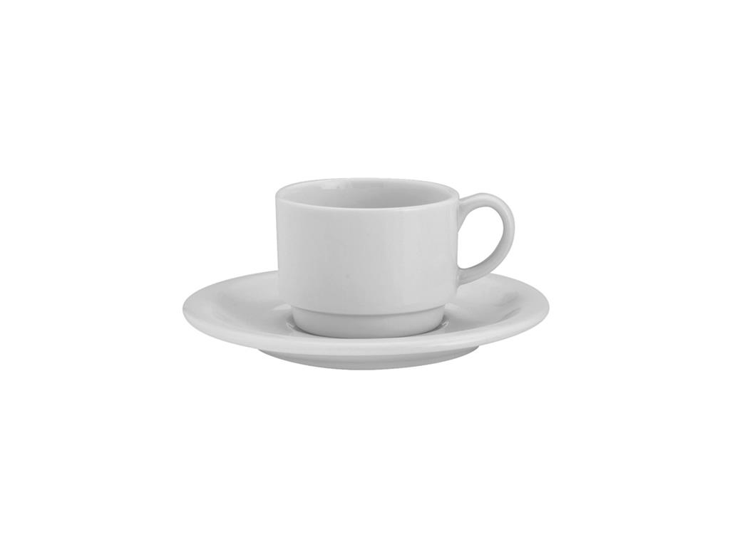 Filiżanka i spodek Delta / 9cl / 1 szt.