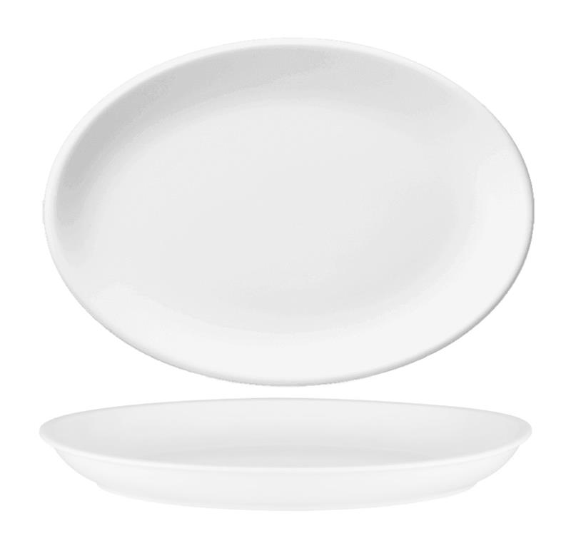 Talerz bufetowy płytki / owalny / 48x35c