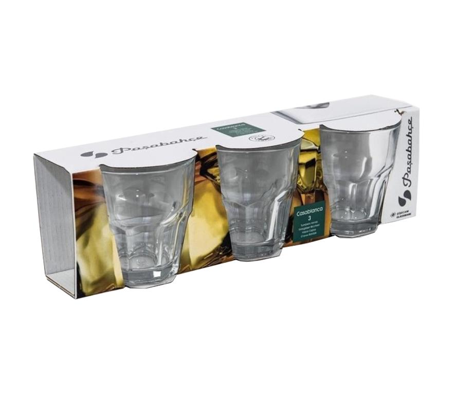 Szklanka Casablanca / 27cl / 3 szt.