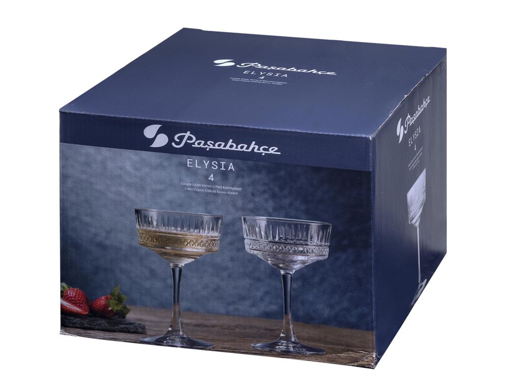 Kieliszek Elysia / 26cl / coupe / 4 szt.
