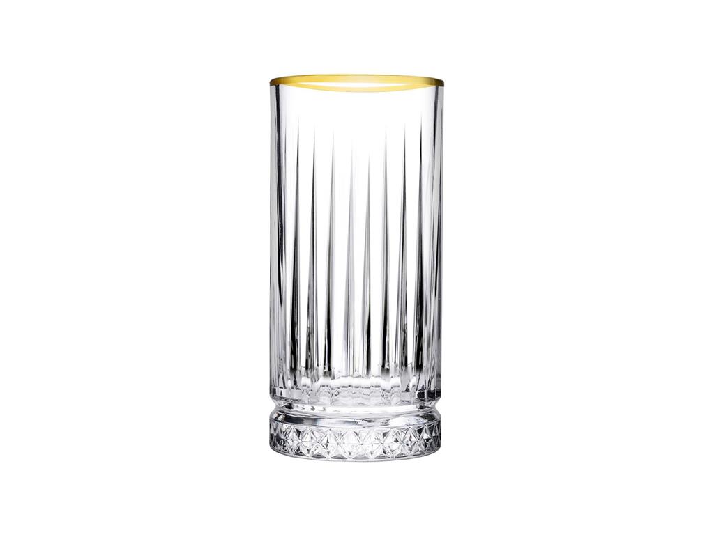 Szklanka Elysia / 28cl / 4 szt. / złota