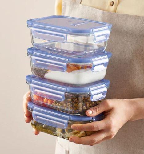 Szklany lunchbox / Lockie Lock / 640ml