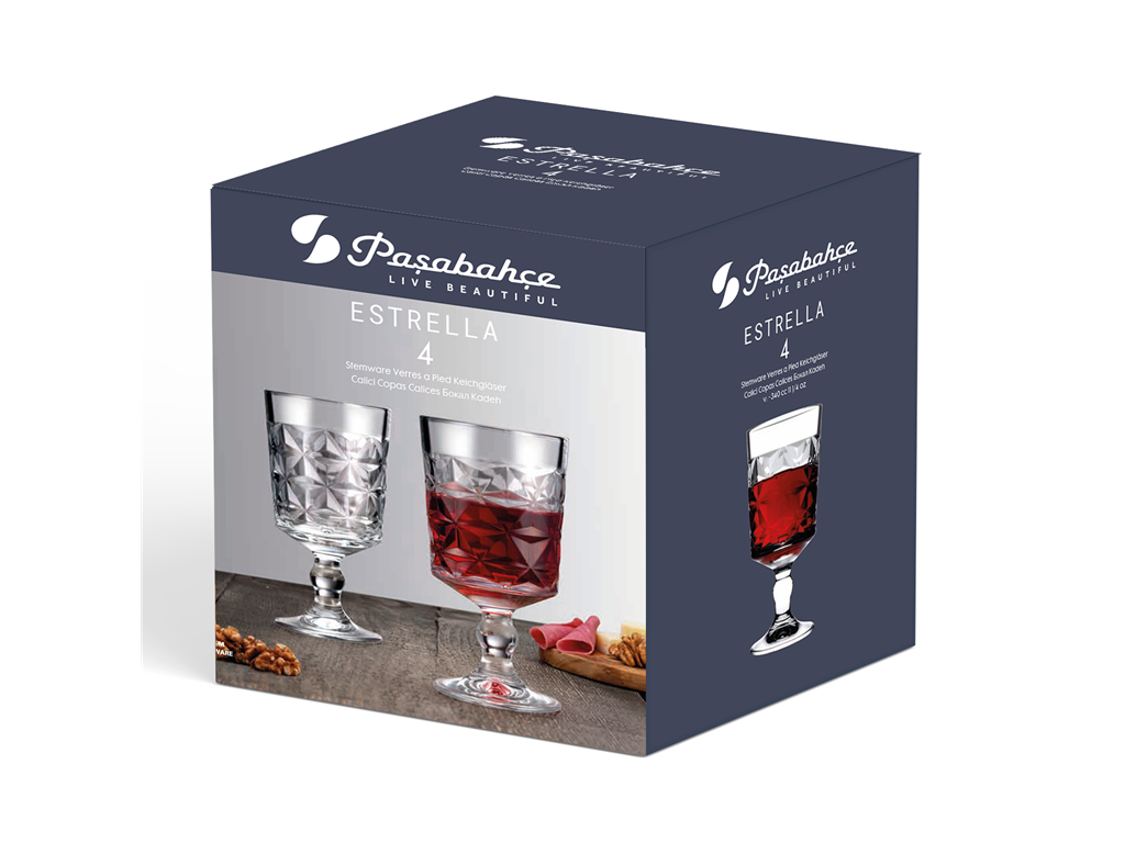 Szklanka Estrella / 33cl / 4 szt.