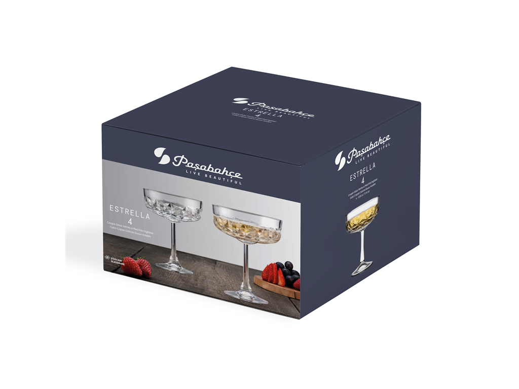 Szklanka Estrella / 24cl / 4 szt.