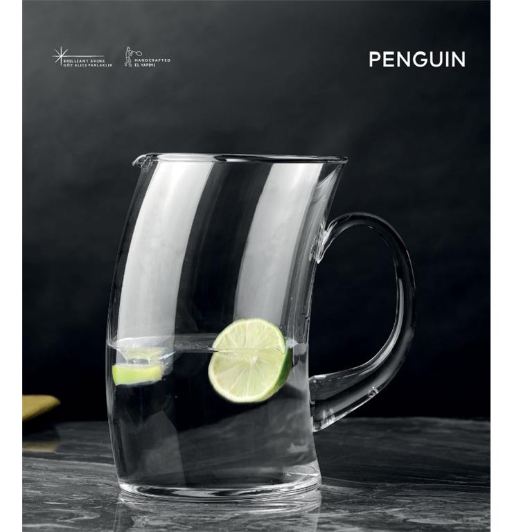 Kubek Pingwin / 1L / Ręcznie robiony