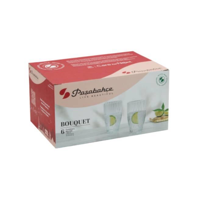 Kieliszki Bouquet High Ball / 34cl / 6sz
