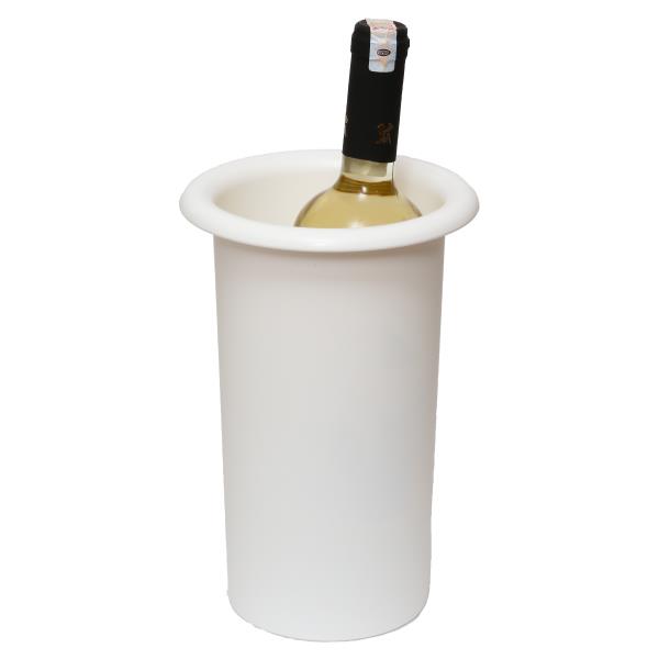 Pojemnik na wino / 16cm / biały / Disco