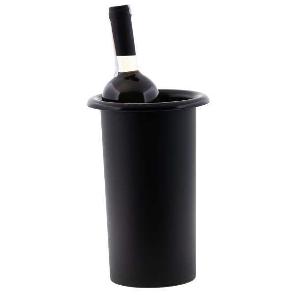 Pojemnik na wino / 16cm / czarny / Disco
