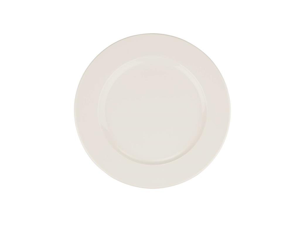 Talerz bankietowy płytki / 21 cm / 12 sz