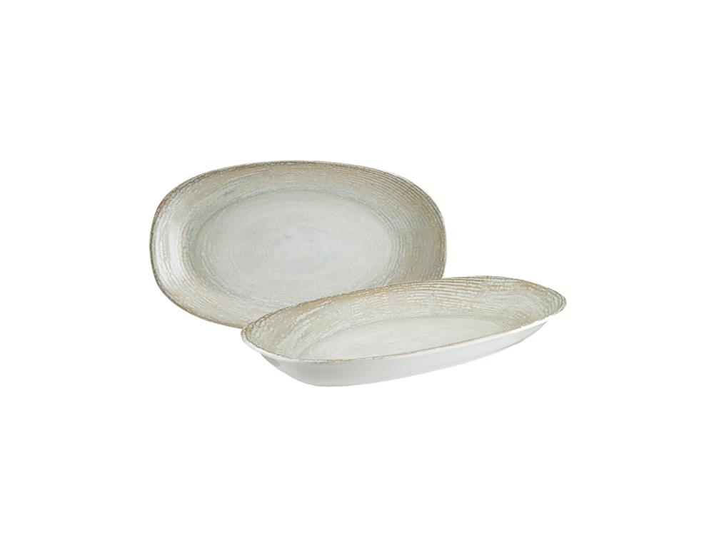 Patera talerz owalny / 29x17cm / 6szt