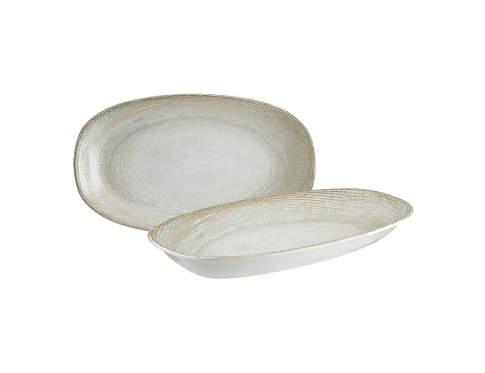 Patera talerz owalny Gourmet / 34x19cm /
