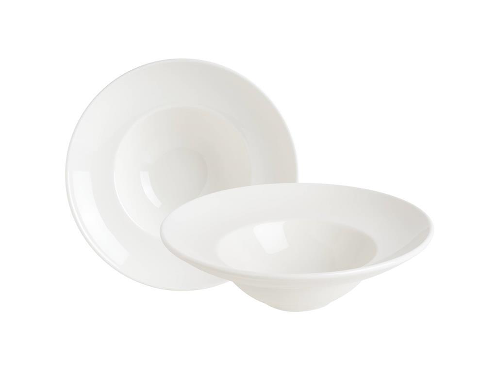 Linea Burgundy globoki krožnik Gourmet / 23cm / 1.07L / 6kos