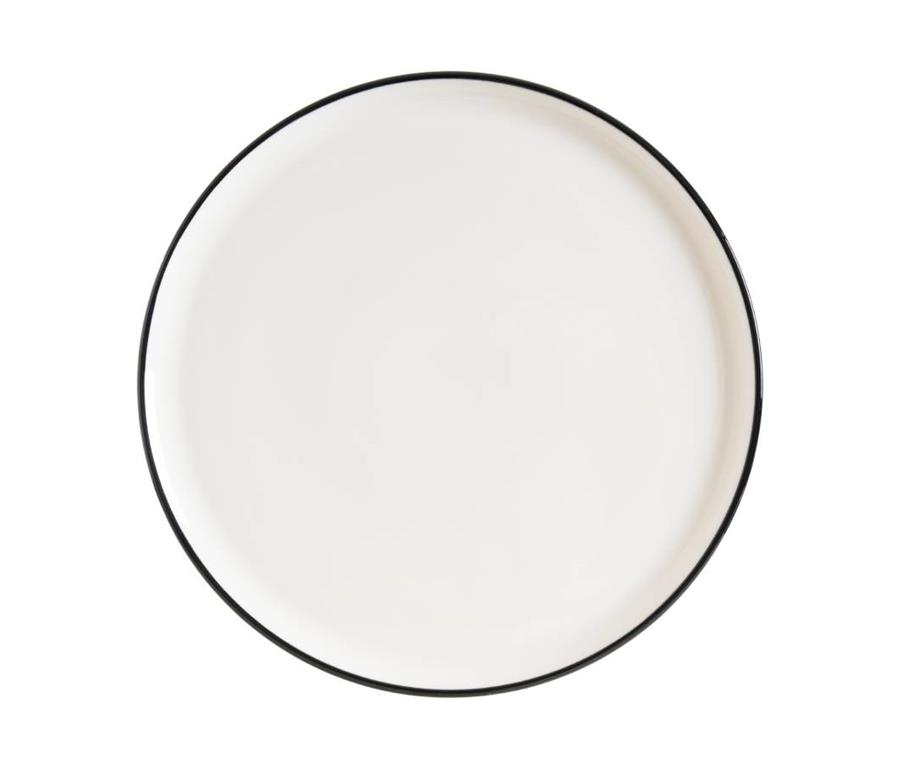 Talerz płytki Linea Black Gourmet / 30 c