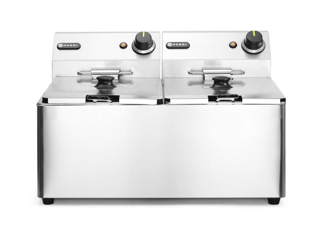Frytkownica / 2 x 8 l / 2 x 3500 W / Lin