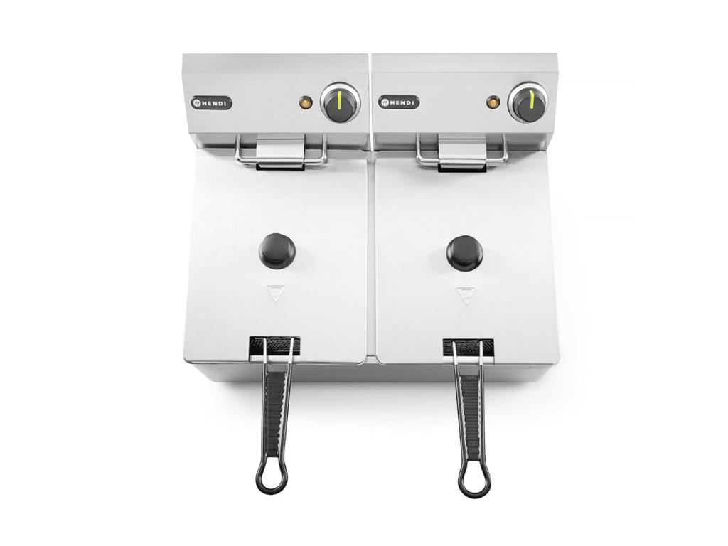 Frytkownica / 2 x 8 l / 2 x 3500 W / Lin