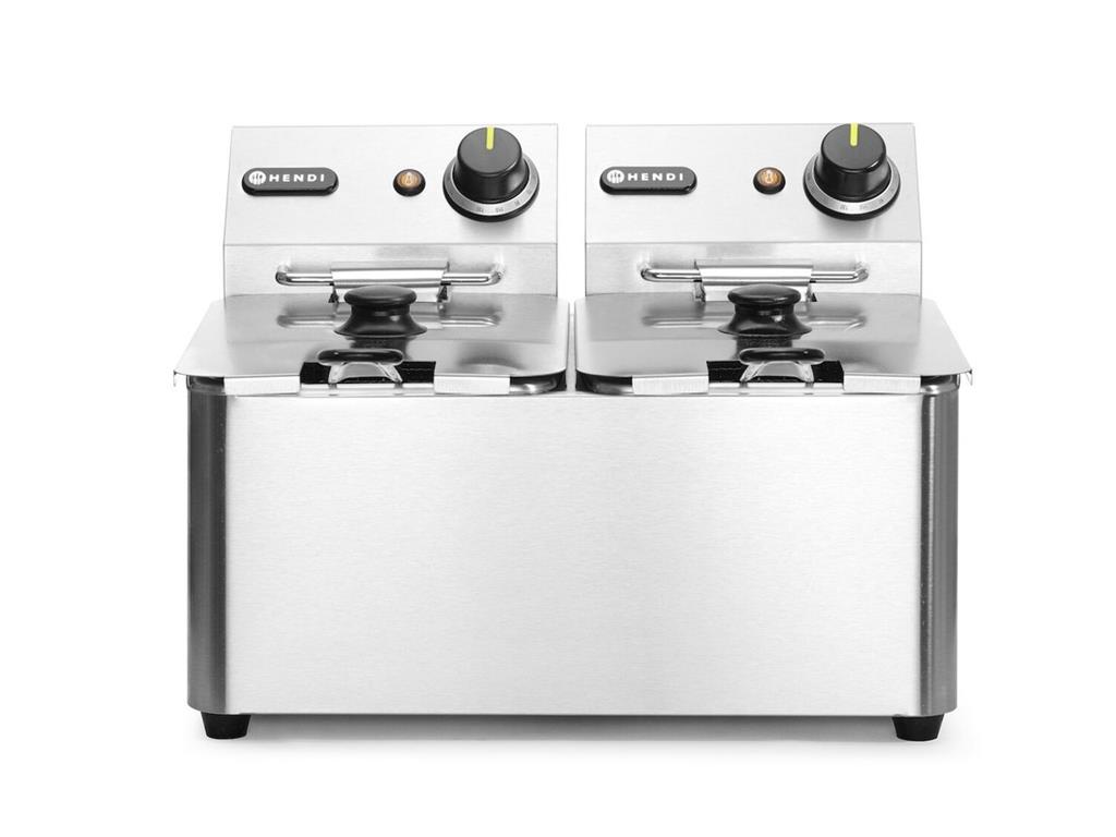Frytkownica / 2 x 4 l / 2 x 3000 W / Lin