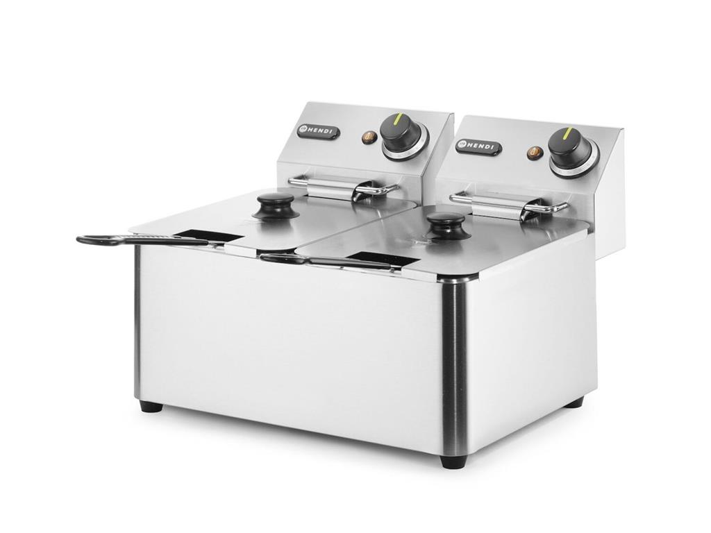 Frytkownica / 2 x 4 l / 2 x 3000 W / Lin