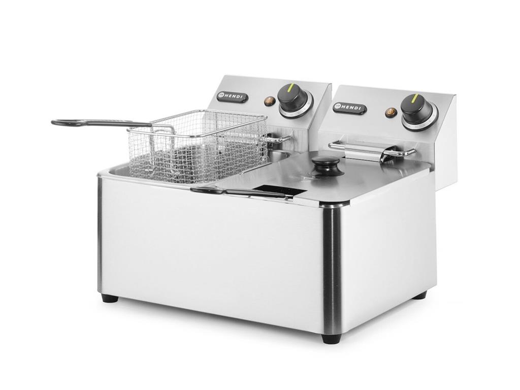 Frytkownica / 2 x 4 l / 2 x 3000 W / Lin