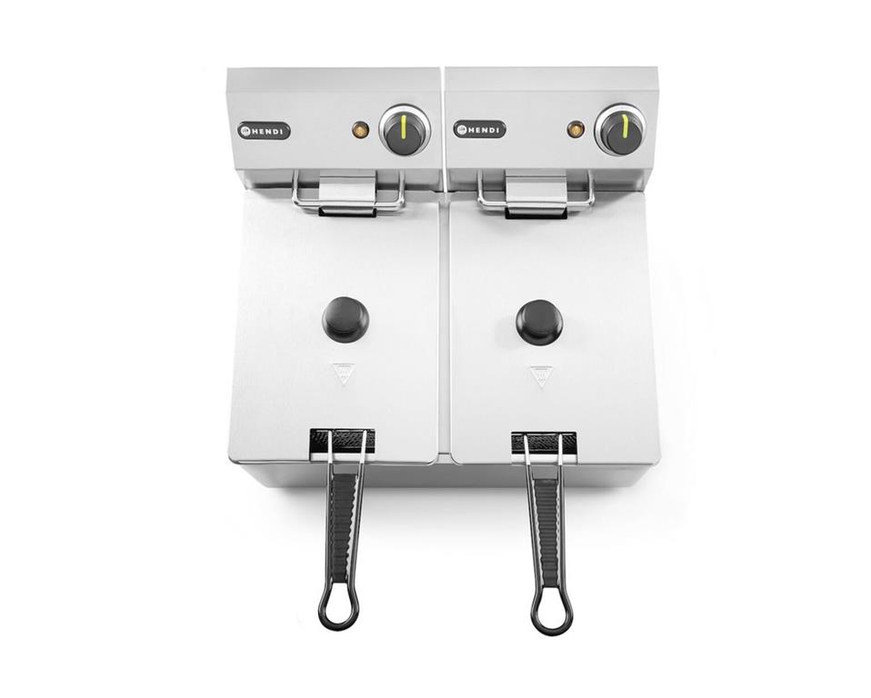 Frytkownica / 2 x 4 l / 2 x 3000 W / Lin