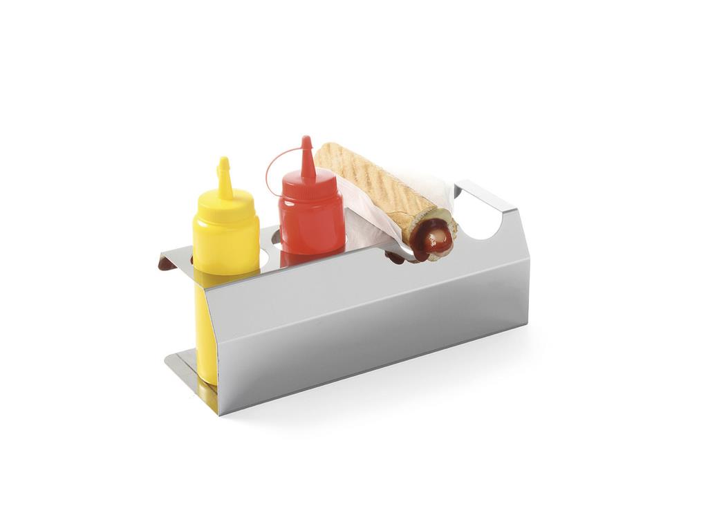 Stojak na hot dogi / 4-częściowy / 26x11