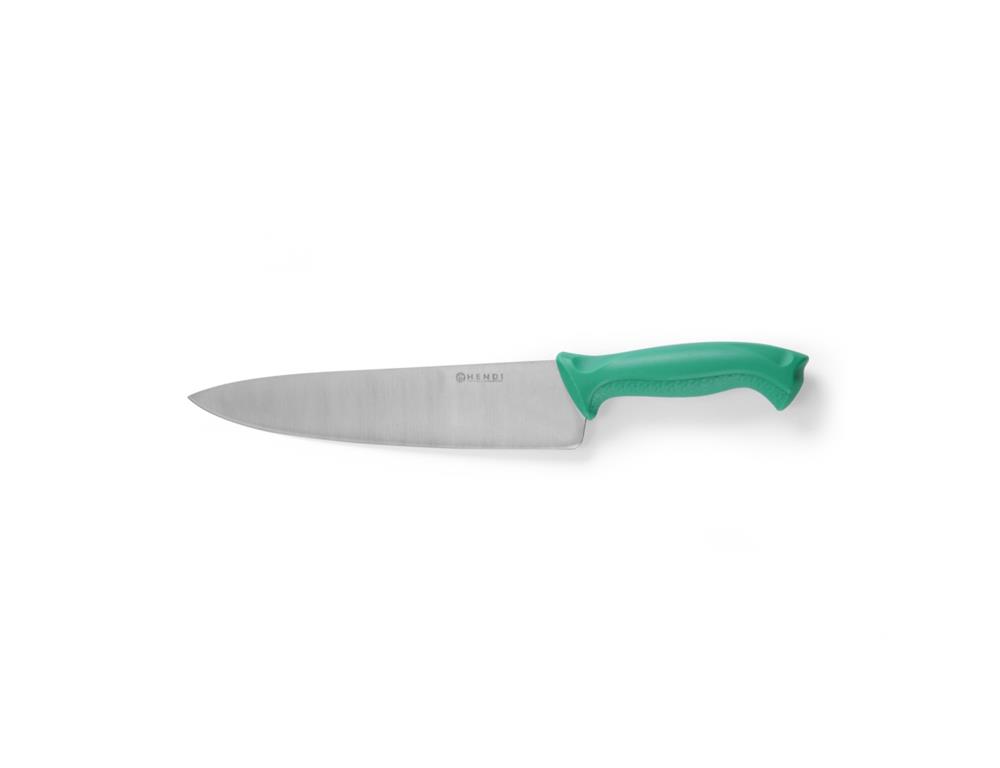 Nóż kuchenny / 24cm / zielony