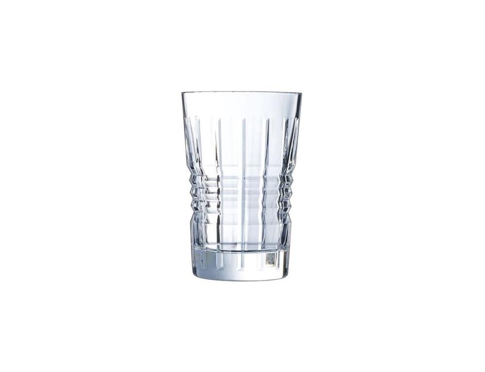Stare kwadratowe szklanki / 36cl / 6 szt