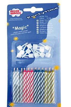 Magiczne świeczki tortowe / 12 szt.