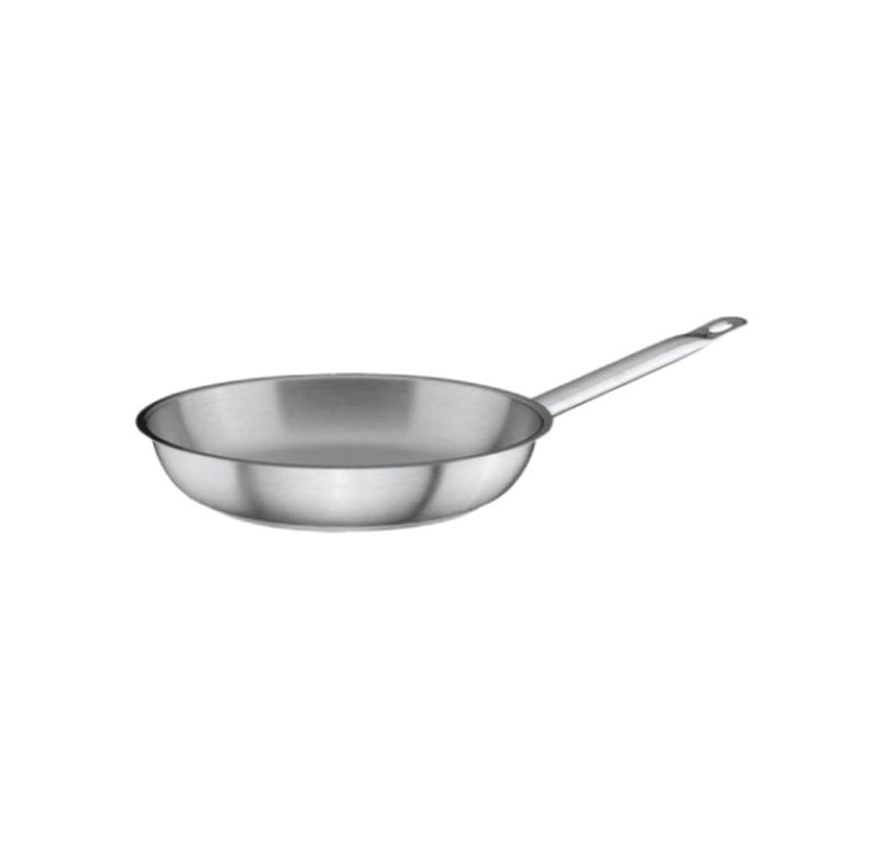 Patelnia ze stali nierdzewnej / 28 cm /